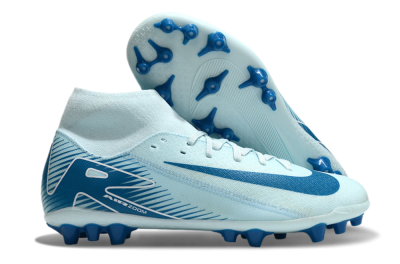 Nike Air Zoom Mercurial Superfly 10 Academy AG High-Tops Football Boots - Jade/Blue/White