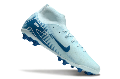 Nike Air Zoom Mercurial Superfly 10 Academy AG High-Tops Football Boots - Jade/Blue/White