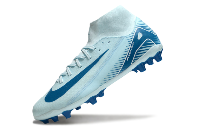 Nike Air Zoom Mercurial Superfly 10 Academy AG High-Tops Football Boots - Jade/Blue/White
