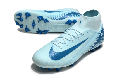 Nike Air Zoom Mercurial Superfly 10 Academy AG High-Tops Football Boots - Jade/Blue/White