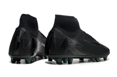Nike Air Zoom Mercurial Superfly 10 Academy AG High-Tops Football Boots - Black/Green