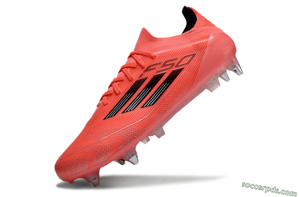 Adidas F50 Elite SG Low-Tops Football Boots - Red/Black/Silver 5