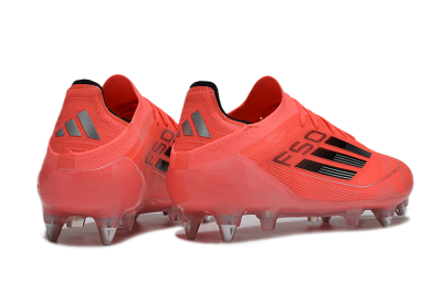 Adidas F50 Elite SG Low-Tops Football Boots - Red/Black/Silver