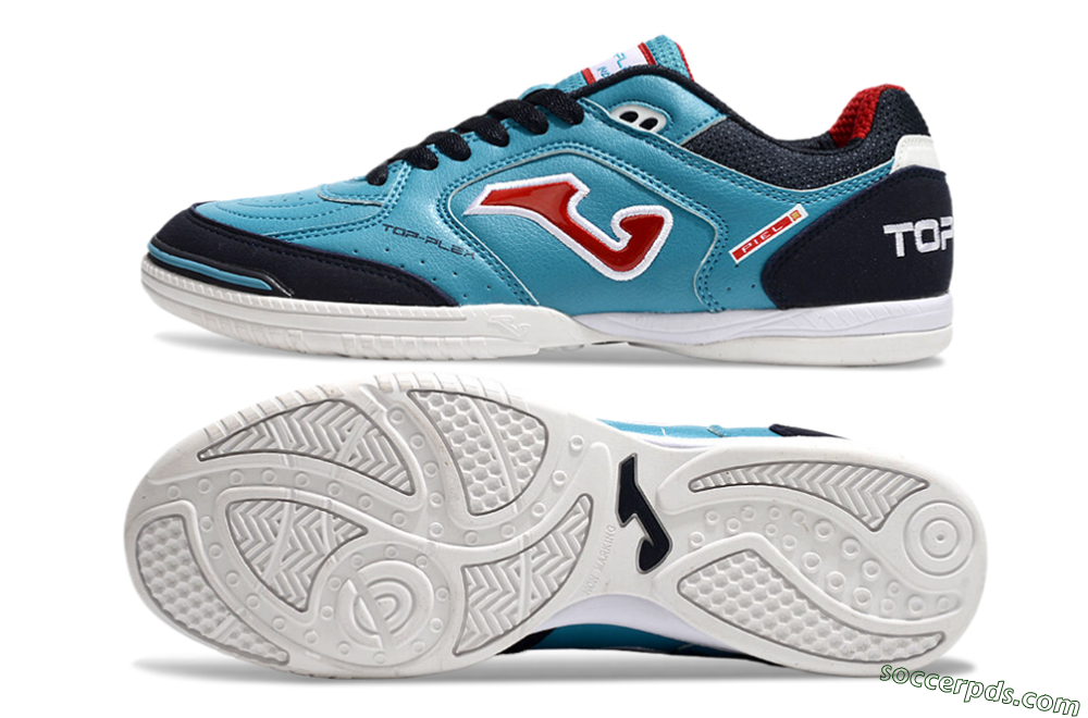Joma Top Flex IC Low-Tops Football Shoes - Blue/Red/Black 0