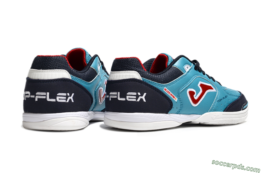 Joma Top Flex IC Low-Tops Football Shoes - Blue/Red/Black 6
