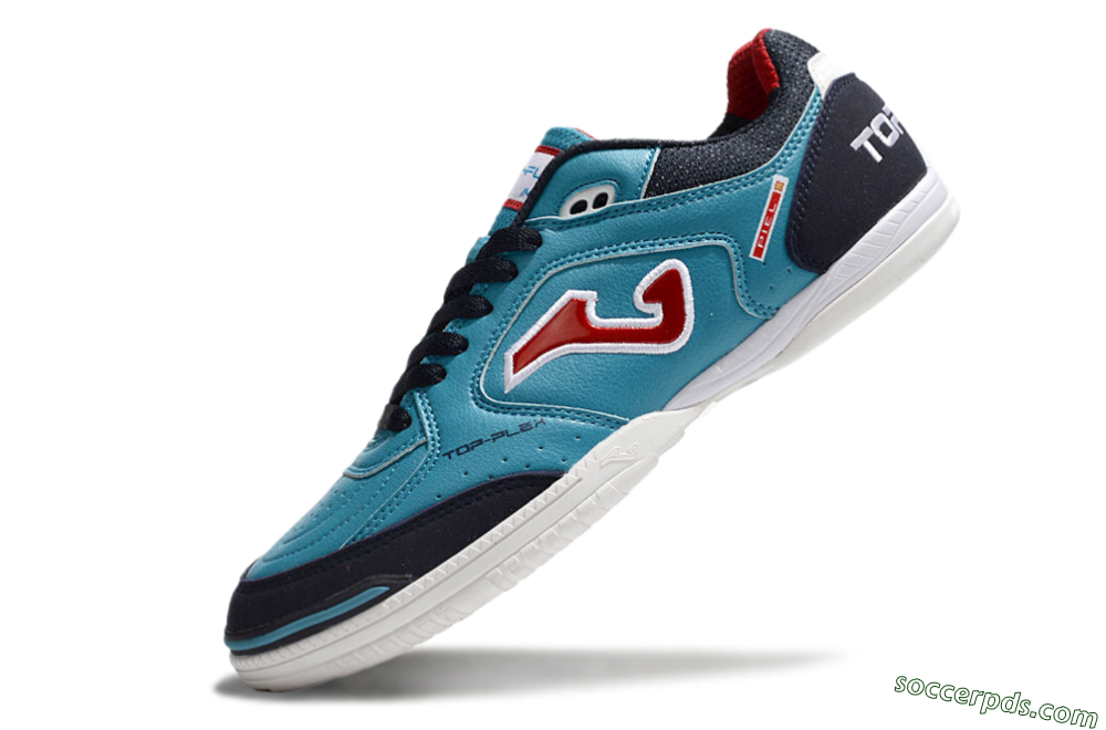 Joma Top Flex IC Low-Tops Football Shoes - Blue/Red/Black 5