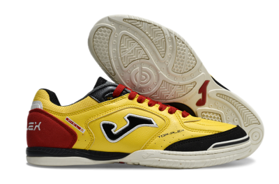 Joma Top Flex IC Low-Tops Football Shoes - Yellow/Black/Red