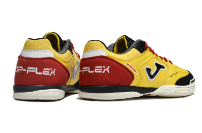Joma Top Flex IC Low-Tops Football Shoes - Yellow/Black/Red