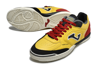 Joma Top Flex IC Low-Tops Football Shoes - Yellow/Black/Red