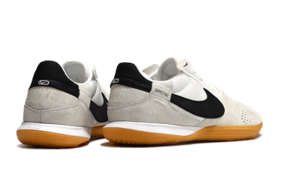 Nike Street Gato IC Low-Tops Football Shoes - Grey/Black/Brown