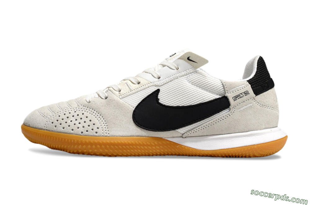 Nike Street Gato IC Low-Tops Football Shoes - Grey/Black/Brown 2