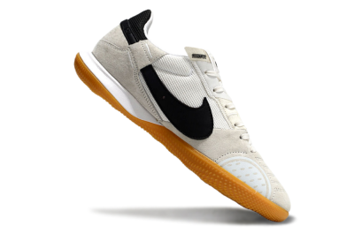 Nike Street Gato IC Low-Tops Football Shoes - Grey/Black/Brown