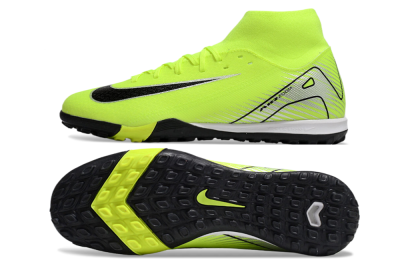 Nike Air Zoom Mercurial Superfly 10 Elite TF High-Tops Football Shoes - Yellow/Black/Silver