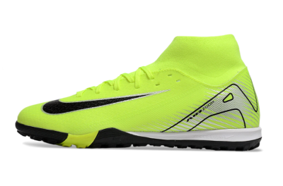 Nike Air Zoom Mercurial Superfly 10 Elite TF High-Tops Football Shoes - Yellow/Black/Silver