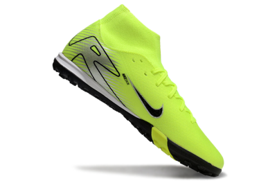 Nike Air Zoom Mercurial Superfly 10 Elite TF High-Tops Football Shoes - Yellow/Black/Silver