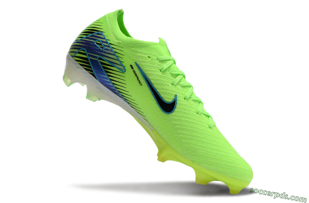 Nike Air Zoom Mercurial Vapor 16 Elite FG Low-Tops Football Boots - Yellow/Black/Blue 4