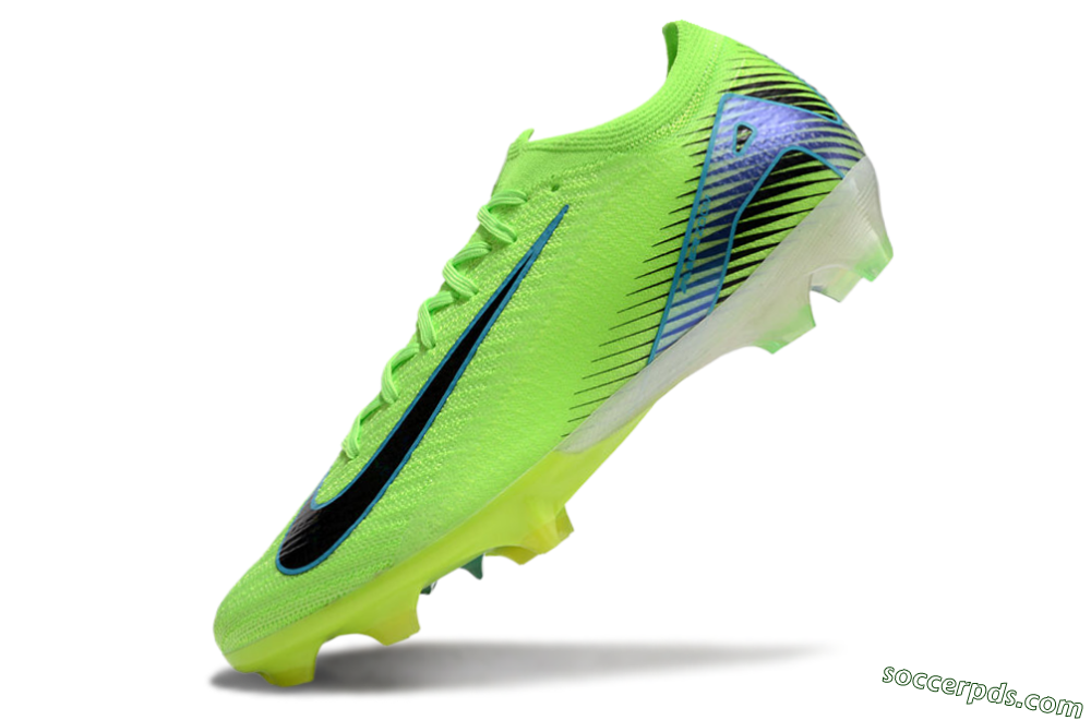 Nike Air Zoom Mercurial Vapor 16 Elite FG Low-Tops Football Boots - Yellow/Black/Blue 5