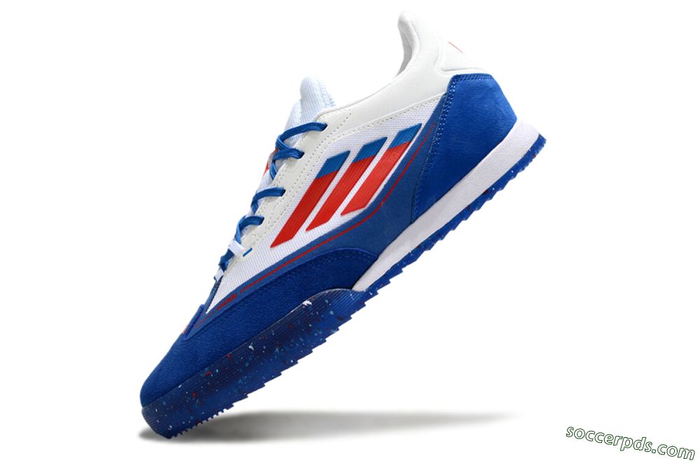 Adidas F50 Elite Messi IC Low-Tops Football Shoes - Blue/White/Red 5