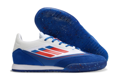 Adidas F50 Elite Messi IC Low-Tops Football Shoes - Blue/White/Red