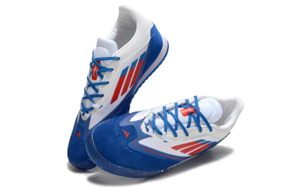 Adidas F50 Elite Messi IC Low-Tops Football Shoes - Blue/White/Red