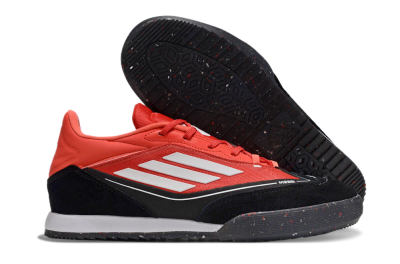 Adidas F50 Elite Messi IC Low-Tops Football Shoes - Red/White/Black