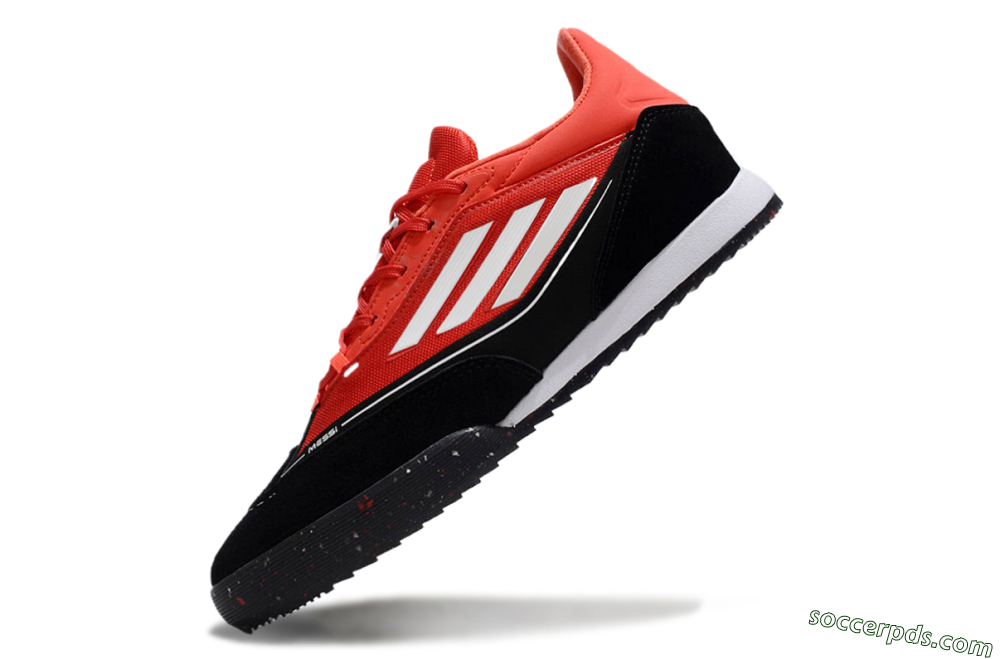 Adidas F50 Elite Messi IC Low-Tops Football Shoes - Red/White/Black 5