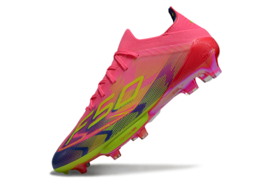 Adidas F50 Elite Lightstrike Pro FG Low-Tops Football Boots - Pink/Blue/Yellow