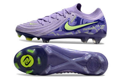 Nike Phantom Luna Elite FG Low-Tops Football Boots - Purple/Yellow/White