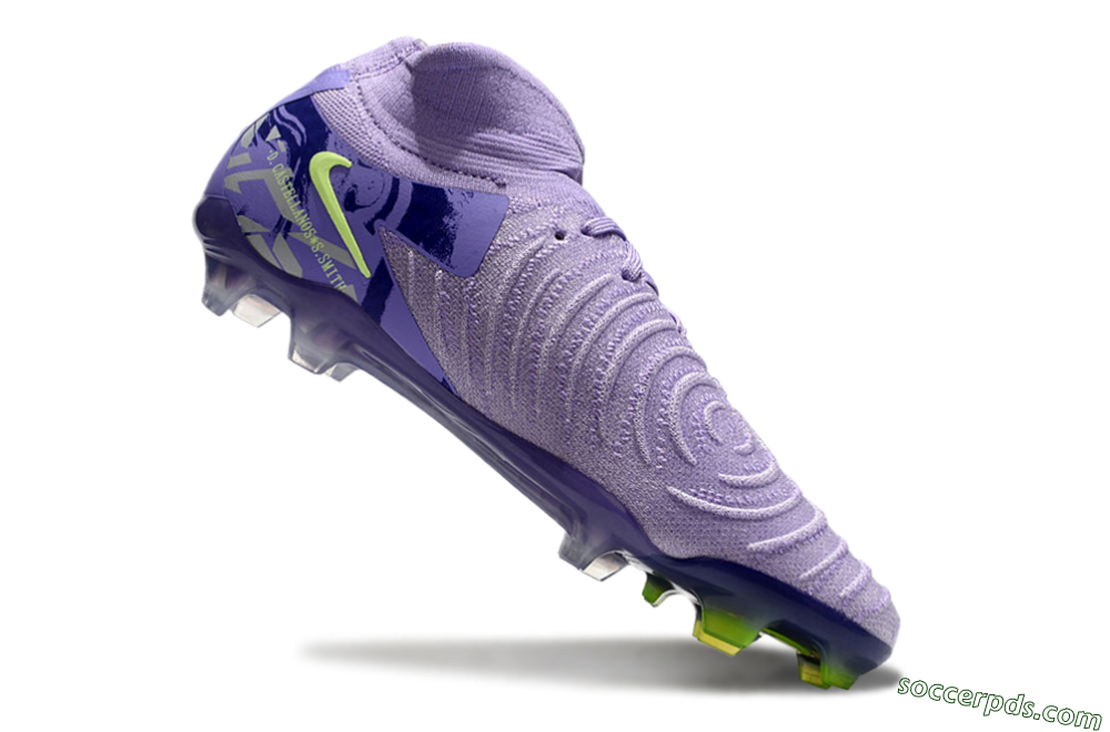 Nike Phantom Luna Elite FG High-Tops Football Boots - Purple/Yellow/White 4