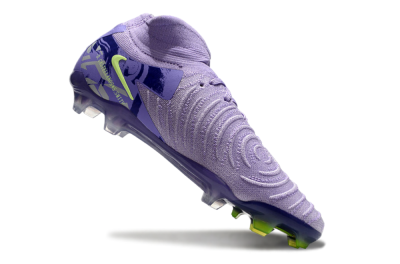 Nike Phantom Luna Elite FG High-Tops Football Boots - Purple/Yellow/White