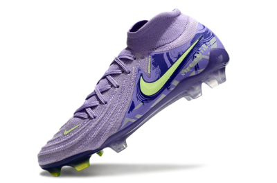 Nike Phantom Luna Elite FG High-Tops Football Boots - Purple/Yellow/White