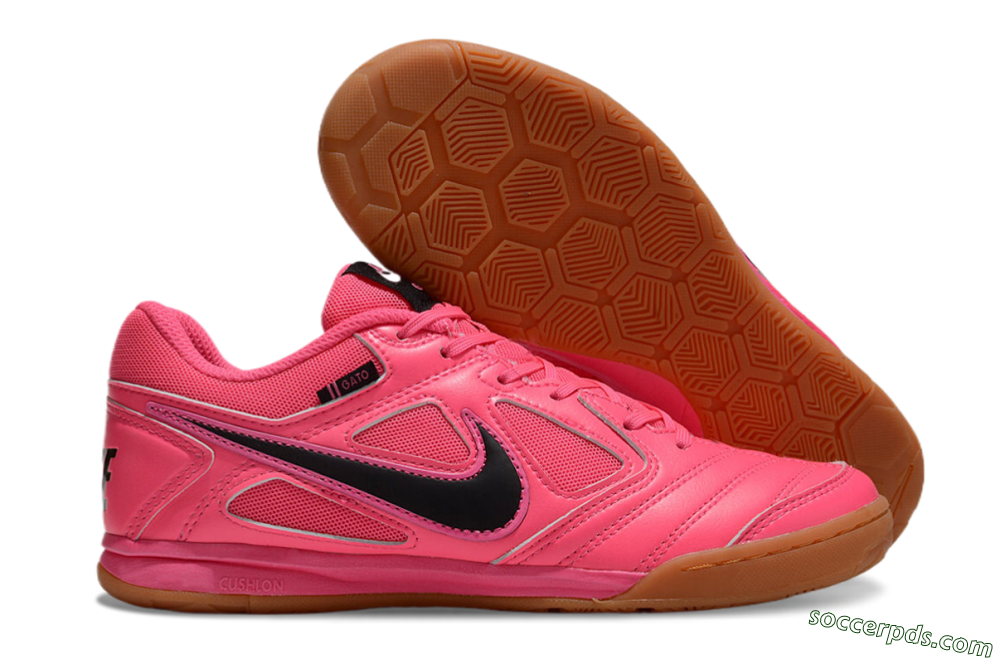 Supreme x Nike SB Gato IC Low-Tops Football Shoes - Red/Black/Brown 1