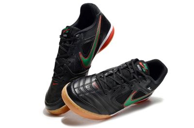Supreme x Nike SB Gato IC Low-Tops Football Shoes - Black/Green/Red