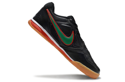 Supreme x Nike SB Gato IC Low-Tops Football Shoes - Black/Green/Red