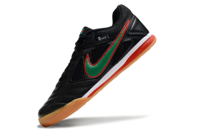 Supreme x Nike SB Gato IC Low-Tops Football Shoes - Black/Green/Red