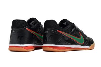 Supreme x Nike SB Gato IC Low-Tops Football Shoes - Black/Green/Red