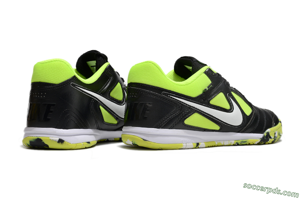 Supreme x Nike SB Gato IC Low-Tops Football Shoes - Black/Yellow/White 6