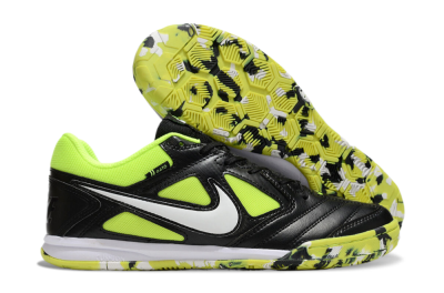 Supreme x Nike SB Gato IC Low-Tops Football Shoes - Black/Yellow/White