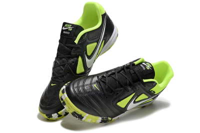 Supreme x Nike SB Gato IC Low-Tops Football Shoes - Black/Yellow/White