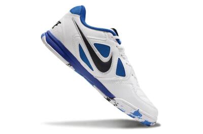 Supreme x Nike SB Gato IC Low-Tops Football Shoes - White/Blue/Black
