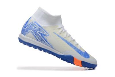 Nike Air Zoom Mercurial Superfly 10 Elite TF High-Tops Football Shoes - Beige/Black/White