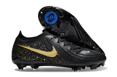 Nike Phantom Luna Elite FG Low-Tops Football Boots - Black/Gold