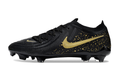 Nike Phantom Luna Elite FG Low-Tops Football Boots - Black/Gold