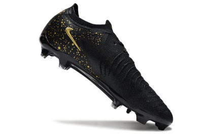 Nike Phantom Luna Elite FG Low-Tops Football Boots - Black/Gold