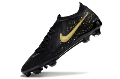 Nike Phantom Luna Elite FG Low-Tops Football Boots - Black/Gold