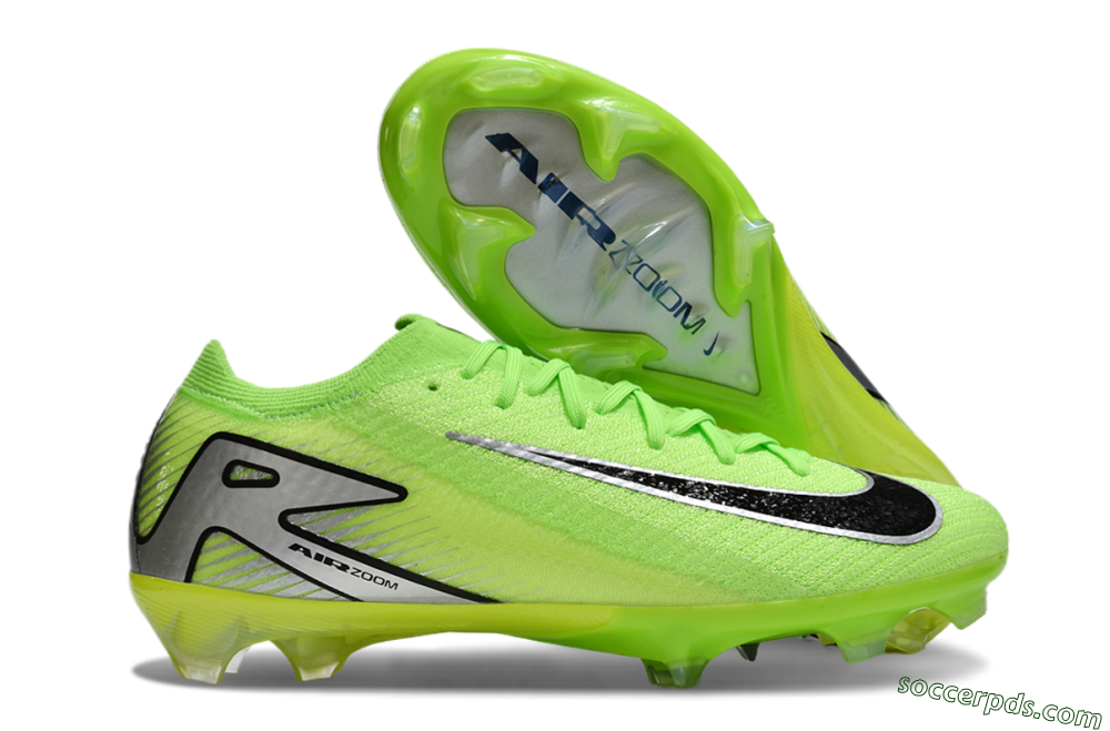 Nike Air Zoom Mercurial Vapor 16 Elite FG Low-Tops Football Boots - Yellow/Black/Silver 1
