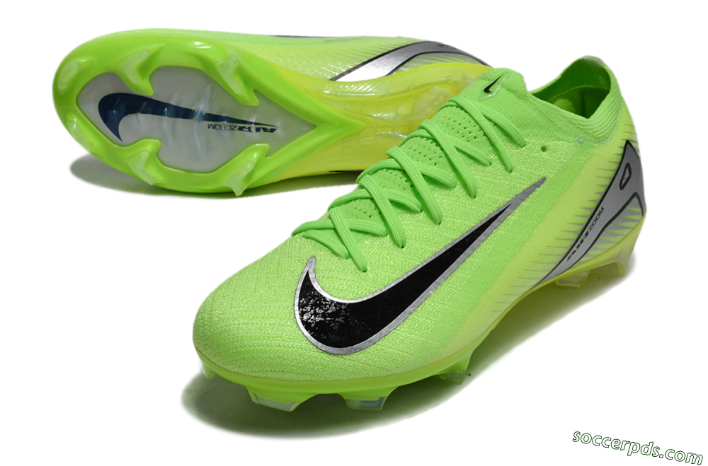 Nike Air Zoom Mercurial Vapor 16 Elite FG Low-Tops Football Boots - Yellow/Black/Silver 3