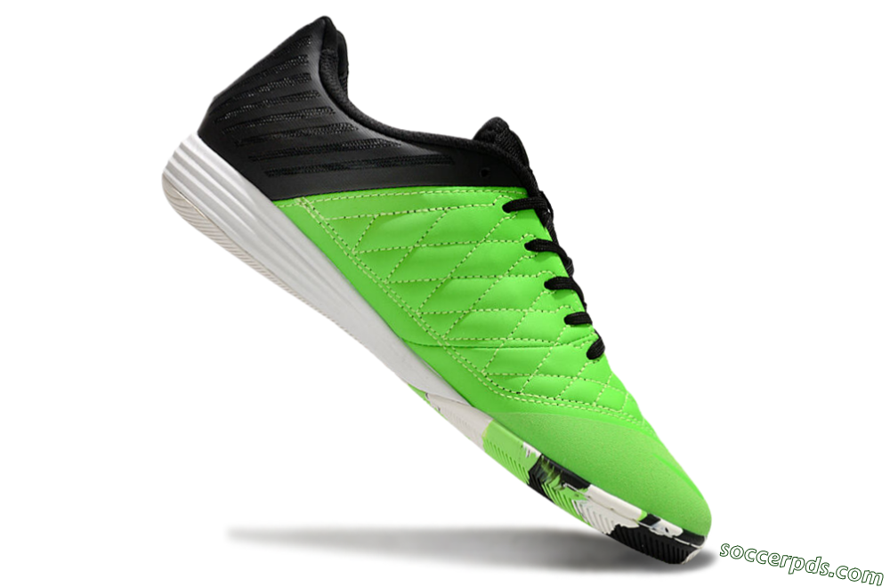 Nike Lunar Gato 2 IC Low-Tops Football Shoes - Yellow/Black/White 4