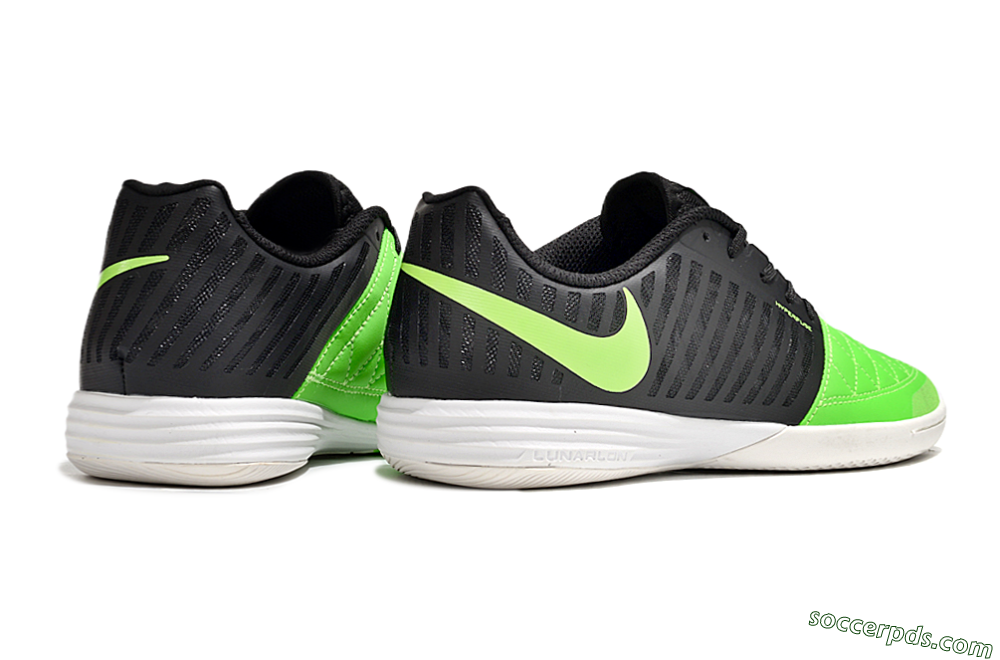 Nike Lunar Gato 2 IC Low-Tops Football Shoes - Yellow/Black/White 6