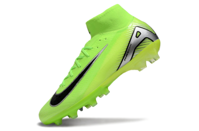 Nike Air Zoom Mercurial Superfly 10 Elite AG High-Tops Football Boots - Yellow/Silver/Black